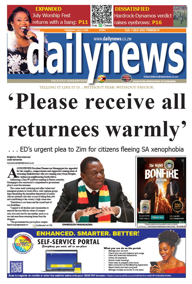 Thursday 2 July 2026